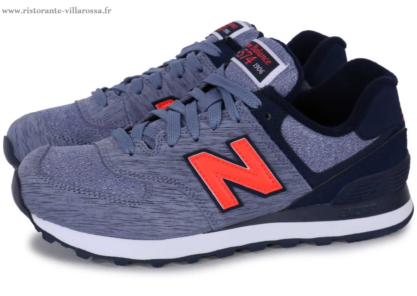 new balance femme gris et orange